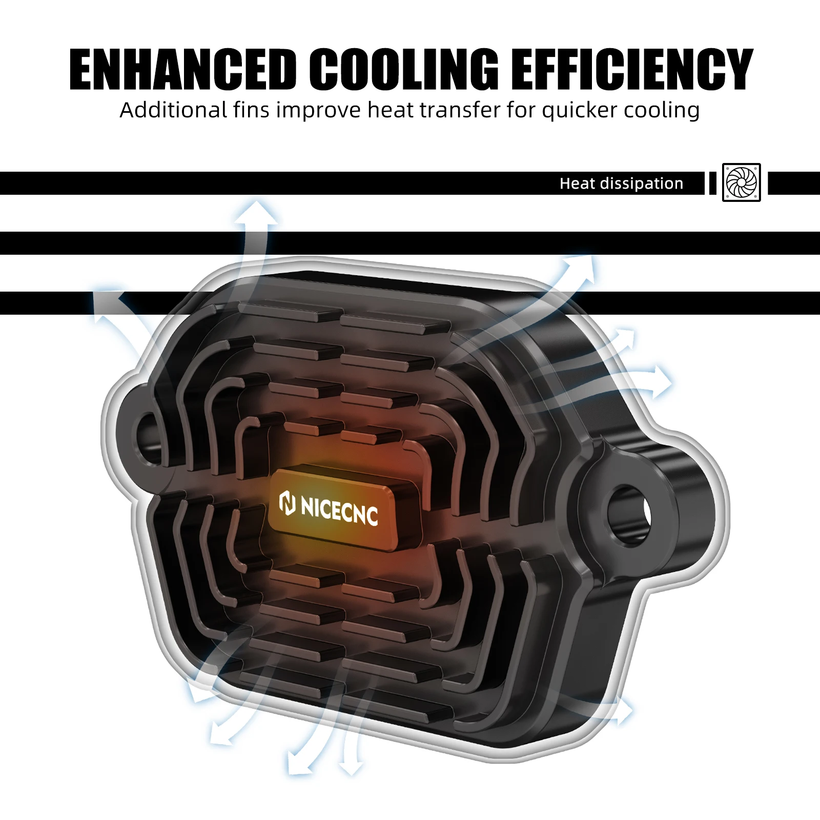 Motorcycle Aluminum Finned Valve Covers for Suzuki DR650S DR650SE DR650 S SE 1996-2024 2023 2022 2021 2020 2019