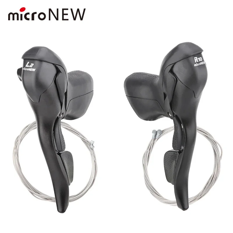 MicroNEW road dual control hand change 2s 3s*7 8 9 10 11-speed brake handle suitable for Shimano and micro exhibition