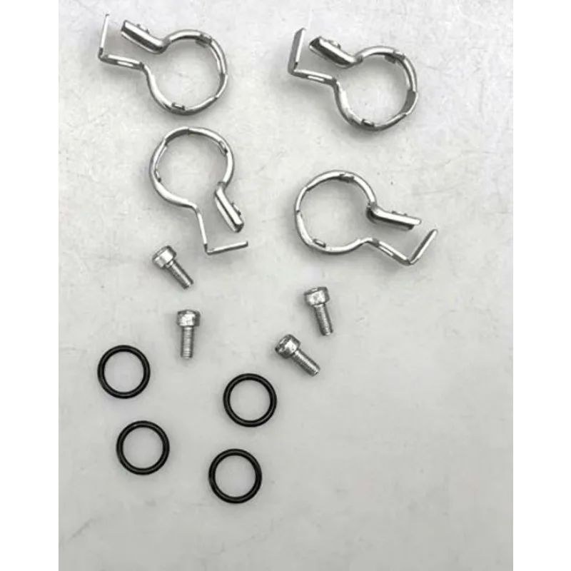 Kit de Reparación de Tanque de Agua y Aire Caliente 3D0 898 380 para Volkswagen Phaeton 2004-2015, Anillo de Sellado de Goma, Abrazadera, Clip