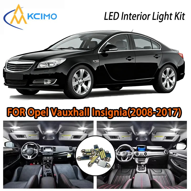 

KCIMO For Opel Vauxhall Insignia 2008-2017 LED Lights, Euro Executive Sedan Glow, 2 Colors, High Quality