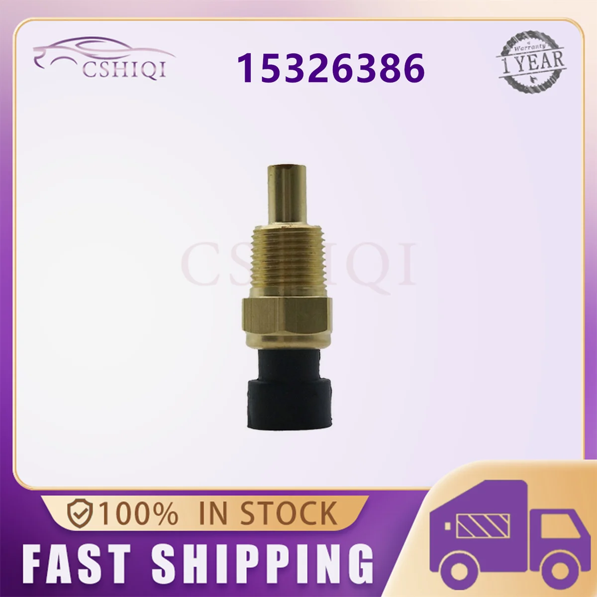 15326386 25036979 805218T مستشعر درجة حرارة المبرد لـ Mercruiser Buick Cadillac شيفروليه GMC أوبل فوكسهول مستشعر درجة حرارة الماء