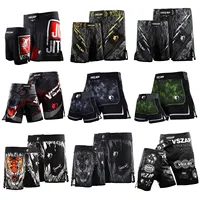 VSZAP deportes Casual correr hombres de gran tamaño resistente al desgaste lucha americana Jiu-Jitsu entrenamiento boxeo Muay Thai pantalones cortos