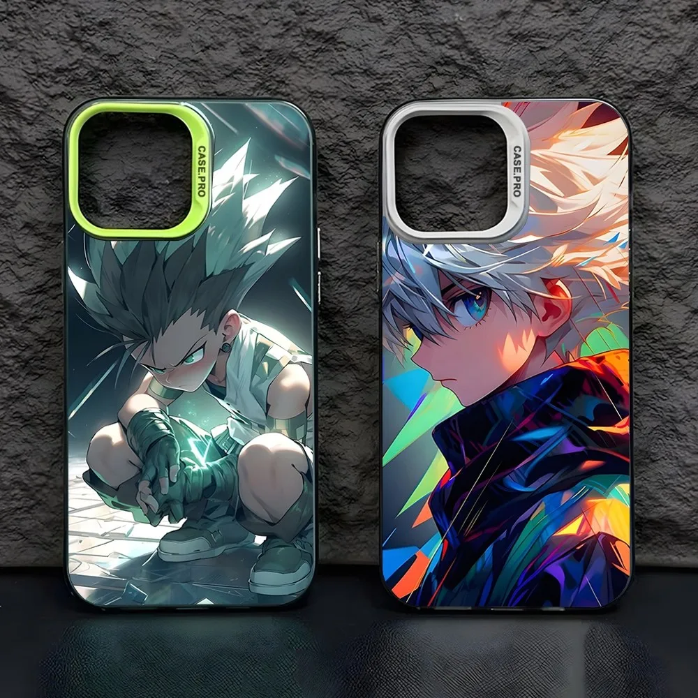 Anime Hunter X Hunter Phone Case For Samsung S24 S23 S22 S21 S20 PLUS Ultra Fe NOTE 20 Luxury Colorful Shell