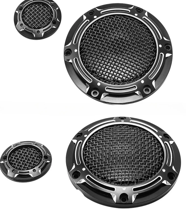 Подходит для боковой крышки Harley XL883 XL1200 X48 Harley, модифицированной боковой крышки сцепления двигателя, сетчатой крышки сцепления