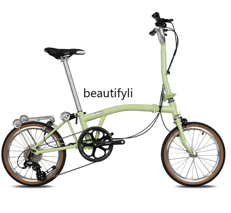 

16 inch domestic small cloth folding bicycle ultra-light portable small wheel domestic cloth men and women