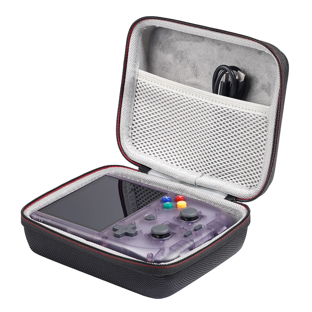 OligHard-Étui de transport portable pour console de jeu Anbernic RG405V, sac de rangement anti-rayures, étui de protection de voyage, rétro, déterminer