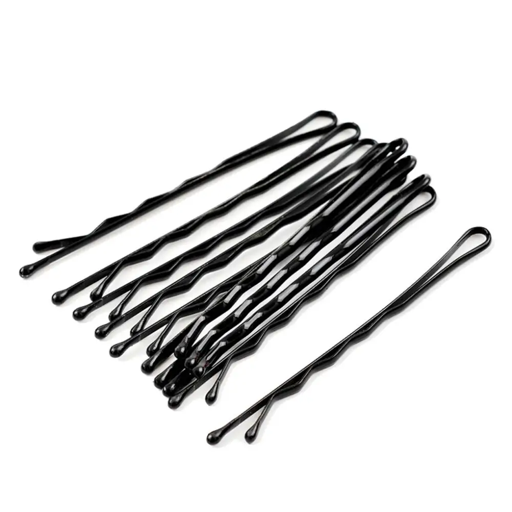 60pcs/card Professional Makeup Hair Maker Accessory Round Toe Black Hair Clip Bobby Pins Tool Tools Hot Sale - Image 8