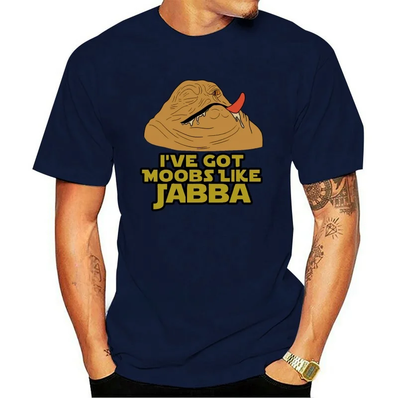 New Unisex Mens Moobs Like Jabba Funny Parody Kahki T ShirtNew Arrival Informal fashion men manga clothes harajuku Short Sleeve