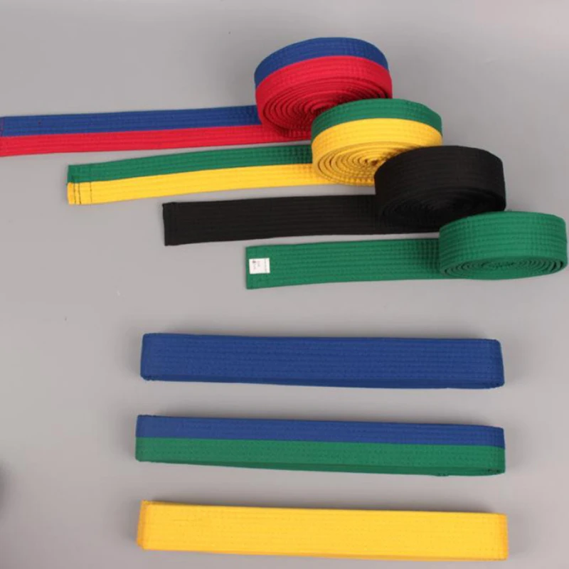 1 Uds artes marciales Karate Judo Taekwondo cinturones profesionales Judo Jiu jitsu cintas estándar pretina protectora