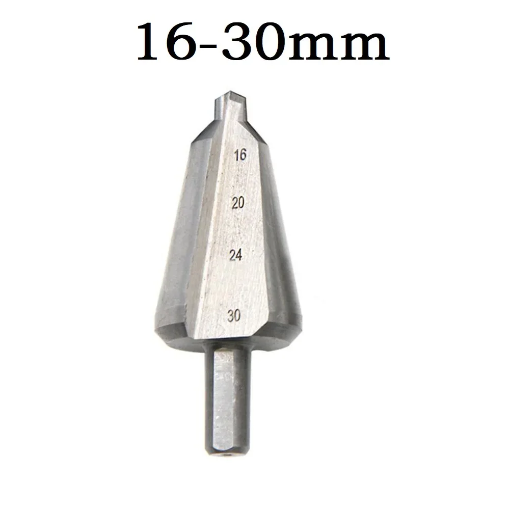 6/8/10mm Shank ombrello smusso trapano HSS cono punta da trapano cono Cutter per foratura 16-30mm 8-20mm 3-14mm accessori per utensili elettrici