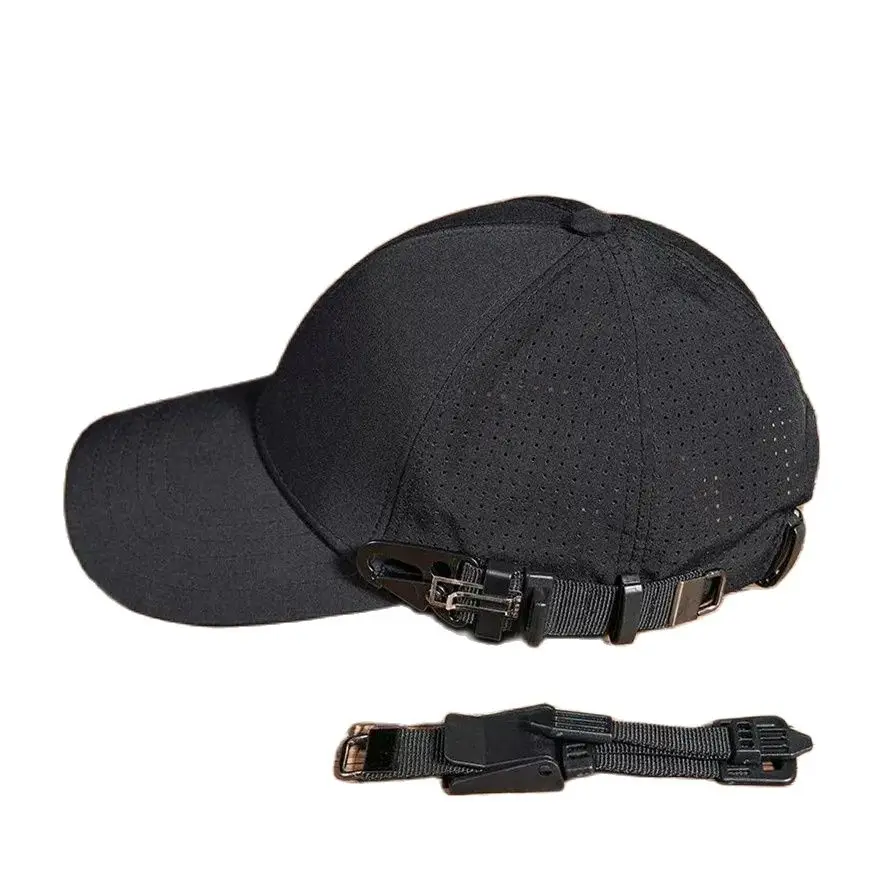 Outdoor Sport Tactical Techwear Baseball Cap Unisex Quick-dry Breathable Multifunction Detachable Hip Hop Punk Hat
