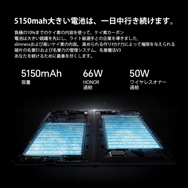 Honor Magic V3 الإصدار العالمي 5G قابل للطي LTPO OLED شاشة 120 هرتز 7.92 بوصة 50 ميجابكسل كاميرات ثلاثية 5150 مللي أمبير 66 وات NFC