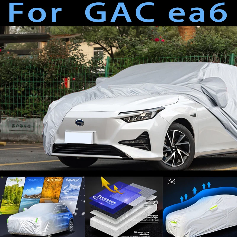 

For GAC ea6 Outdoor Protection Full Car Covers Snow Cover Sunshade Waterproof Dustproof Exterior Car cover protection