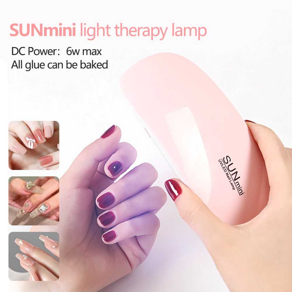 Portable Nail Dryer Lamp UV LED Nail Light for Curing All Gel Nail Polish, USB Powered Quick Dry Manicure Machine Nail Art Tools