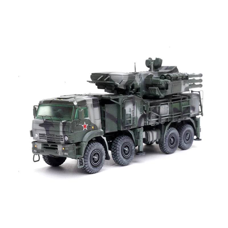 1/72 Scale PANTSIR-S1 Armored Vehicle Simulation Plastic Tank Model Static Display Collectible Souvenir Decoration Toy Gift