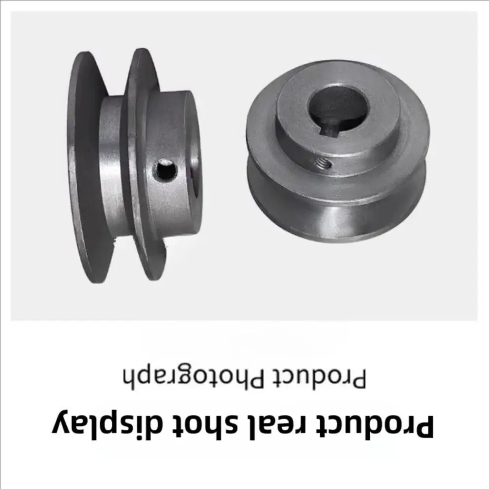 Apply To Pulley Type A Single Slot Motor Gear Reducer  Engine Generator Drive Wheel Triangular