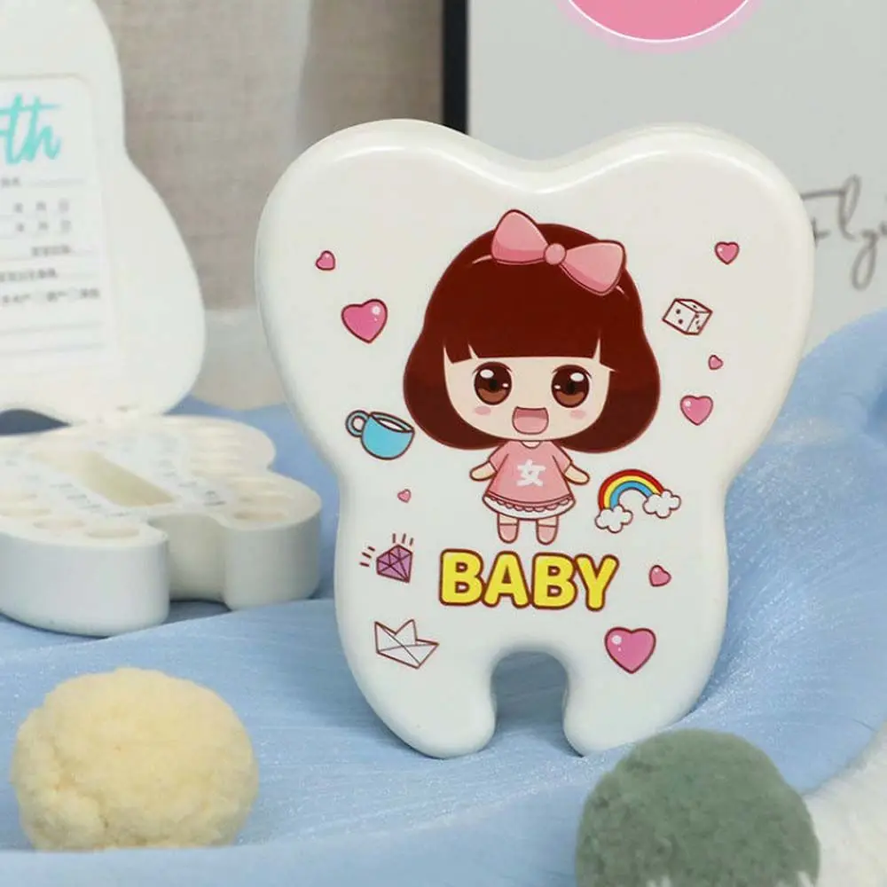 

Gift Primary Teeth Collection box Souvenirs Box Baby Tooth Box Deciduous Tooth Case Milk Teeth Organizer Tooth Fairy Box