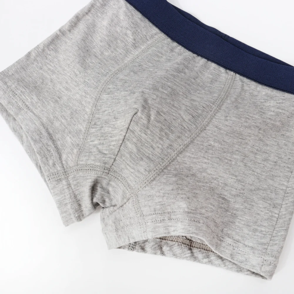 Kids Cotton Underwear Boys Boxer Briefs Breathable Soft Comfortable Children Underpants Toddler Shorts For Suinian Daily - view 3