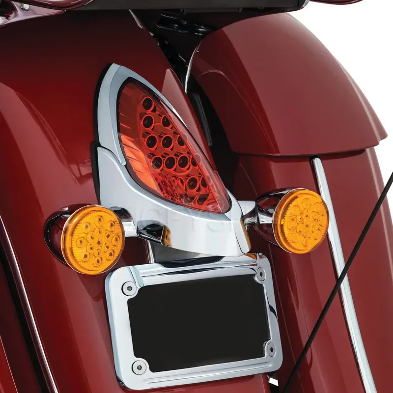 Roadmaster Roadmaster Dark Horse 20 Motorcycle Classic / Elite Motorcycle Taillight Top Trim For Indian Roadmaster 2015 to 2020