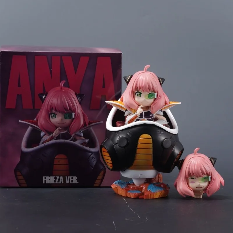 

Anime Figures Spy X Family Aniya Cosplay Freeza Figure Pvc Model Gk Statue Action Figure Collectible Desktop Ornament Toys Gifts