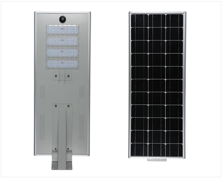 High Brightness And Long Working Time Human Body Sensor Energy Saver Smart Outdoor Street Light 100W Solar Street Light