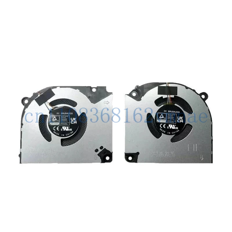 For Medion Erazer Scout E20-MD62528 V170RNC FQNW FQNX DFSCL12E16486S DFSCL12E06486S New Original Laptop CPU GPU Cooling Fan