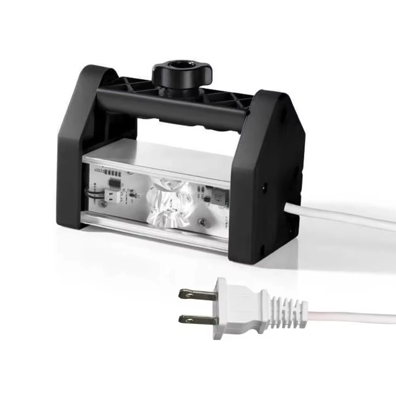 CXLED LED polishing spotlight, putty, wall polishing effect, construction acceptance, corner light