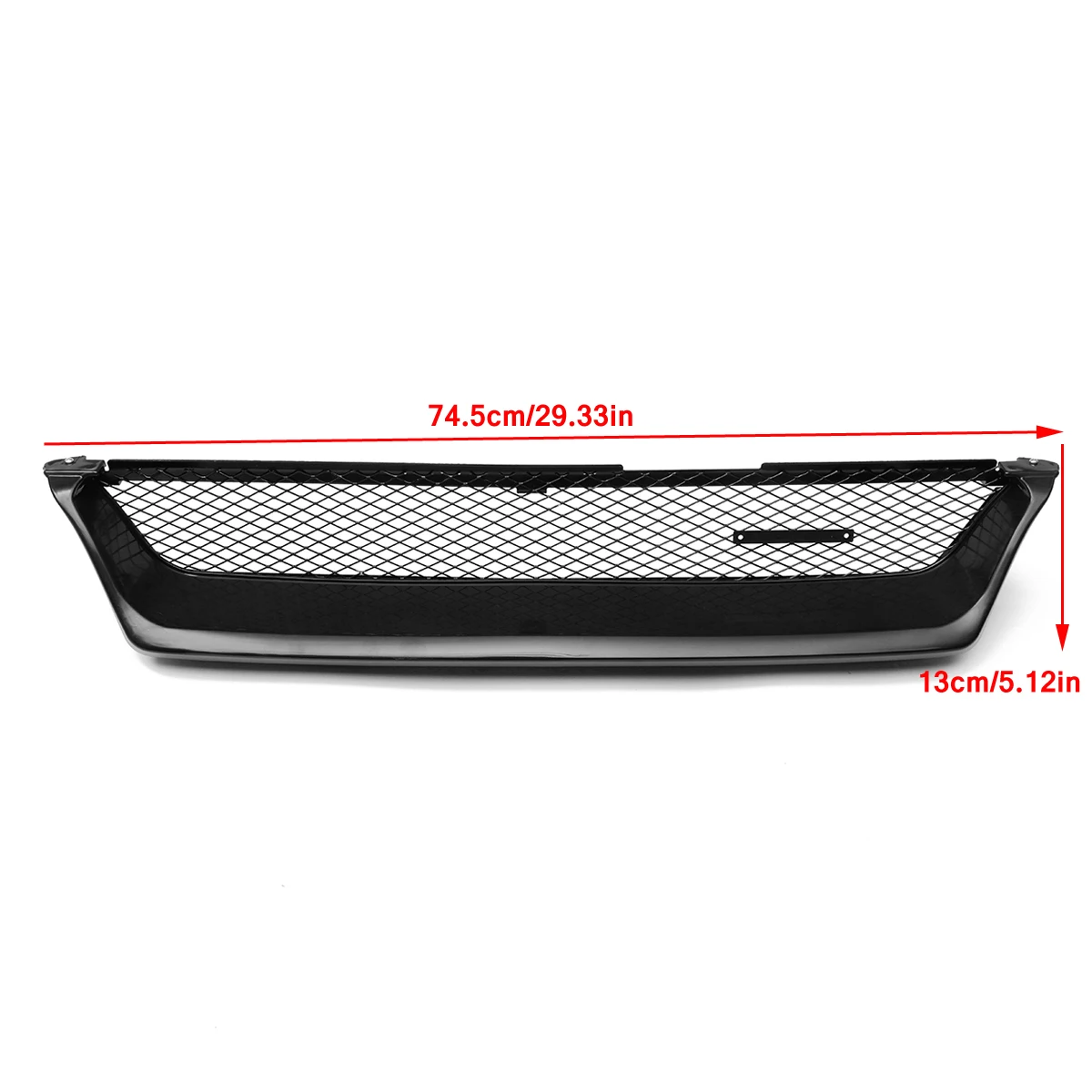 AE101 Car Front Bumper Upper Grill Grille For Toyota Corolla AE101 1993-1997 Front Hood Center Radiator Grille Mesh Racing Grill