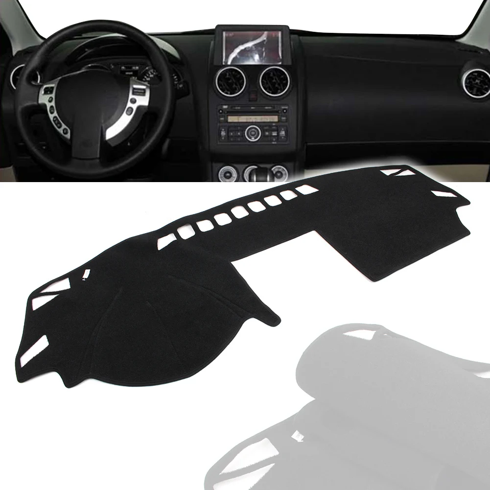 Car Dash Mat Dashboard Cover Dashmat For Nissan Rogue Qashqai 2006 2007 2008 2009 2010 2011 2012 2013 LHD