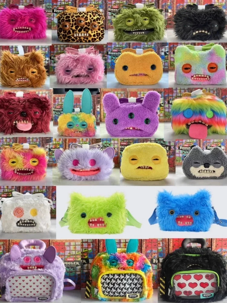 2026 New Genuine Fuggler Funny Ugly Monster Crossbody Bag Series