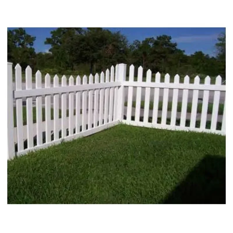 Garden High PVC Plastic Vinyl Fence Panels White Custom Size Proof House Privacy PVC Fencing