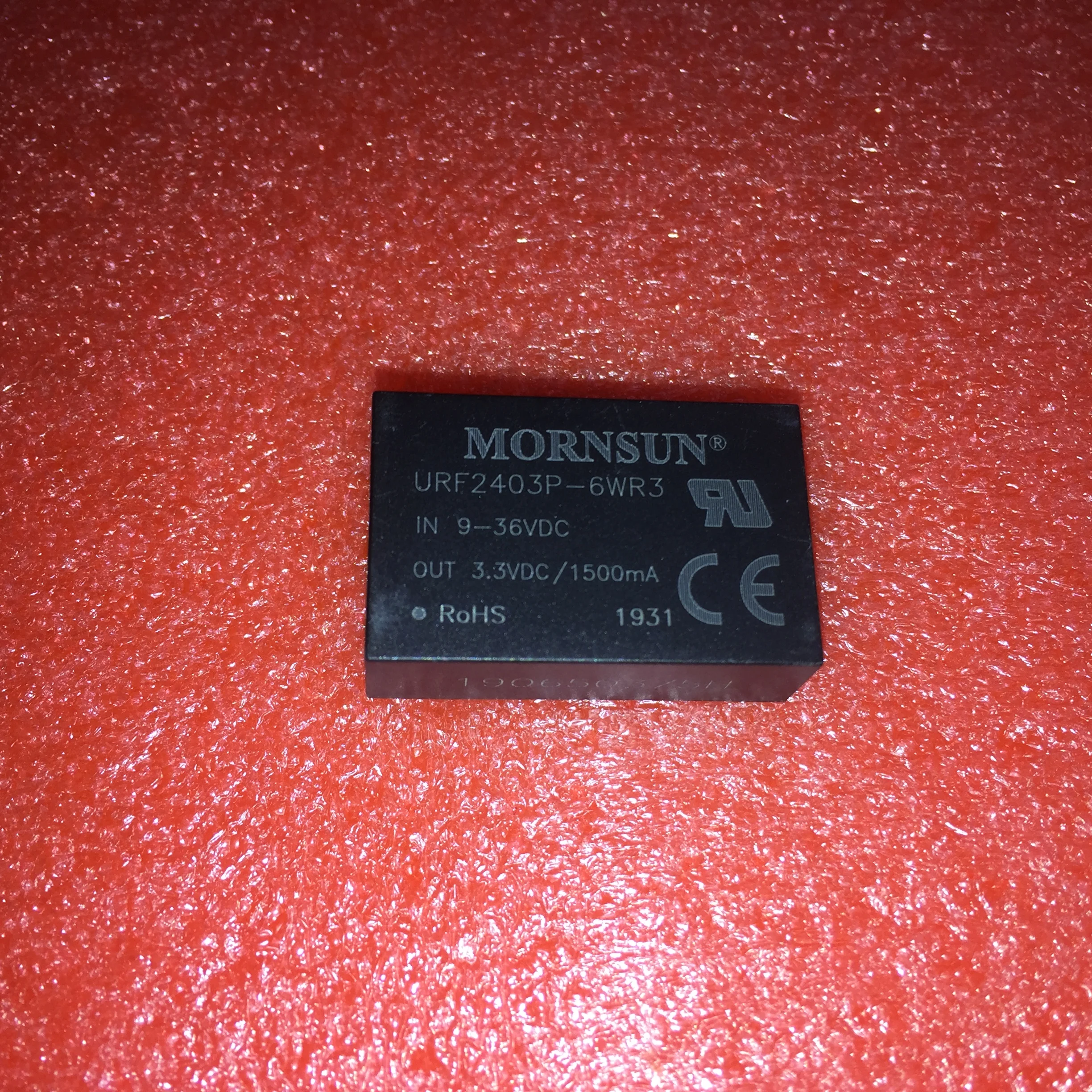 

URF2424P-6WR3 Jinshengyang DC-DC power module 9-36V to 24V isolated voltage regulator output 0.25A