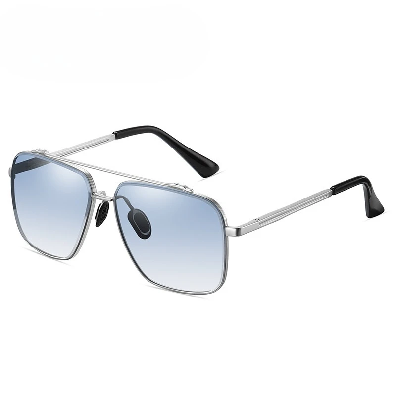 Новые модные поляризационные солнцезащитные очки с градиентом для путешествий на открытом воздухе, легкие вождения, защита от ультрафиолета, роскошные винтажные очки