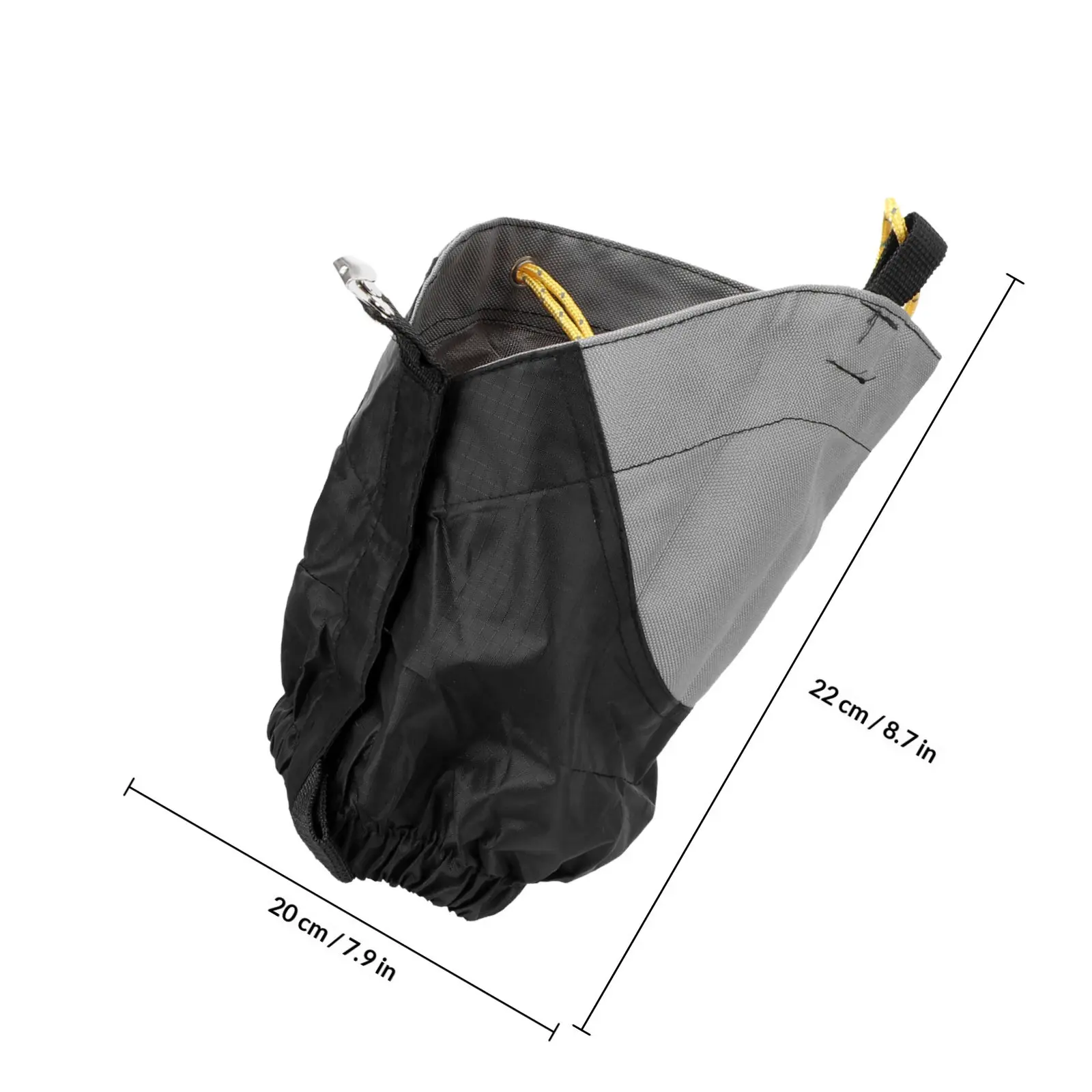 Waterproof Gaiters Black Random Color Lightweight Nylon Outdoor Hiking Boot Gaiters Sand Mud Seal Adjustable Elastic Cord