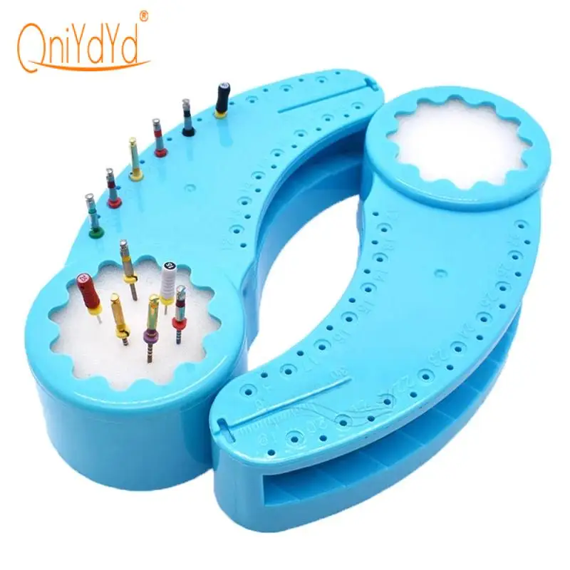 1Pc Dental Endo Mini Measuring Ruler Endodontic File Holder Dentist Clinic Instruments Dental Tools