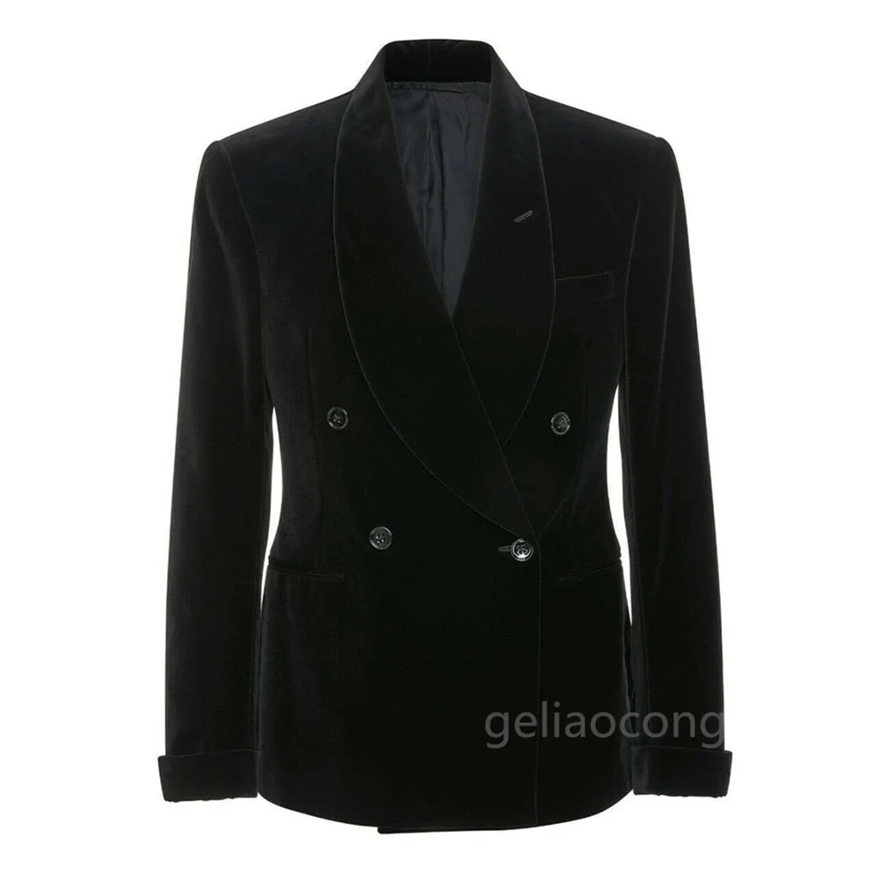 بدلات رجالية مخملية للزفاف مقا - مراجعة Formal Men Party Wear Jacket وسعره