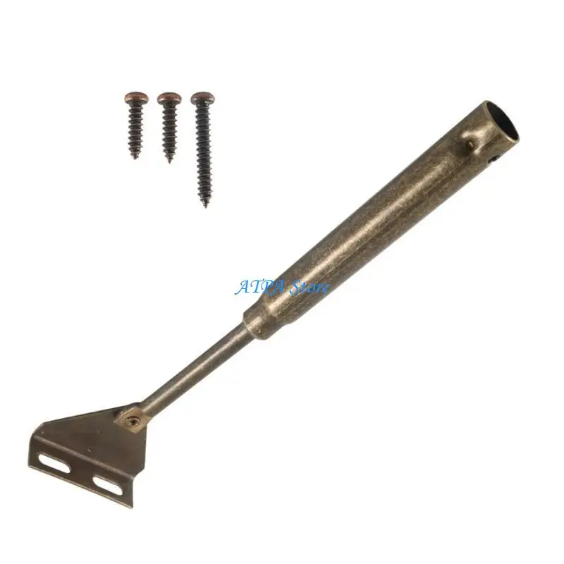 

U13C Metal Spring Door Support Rods For Cabinets & Cupboards With Installation Screws
