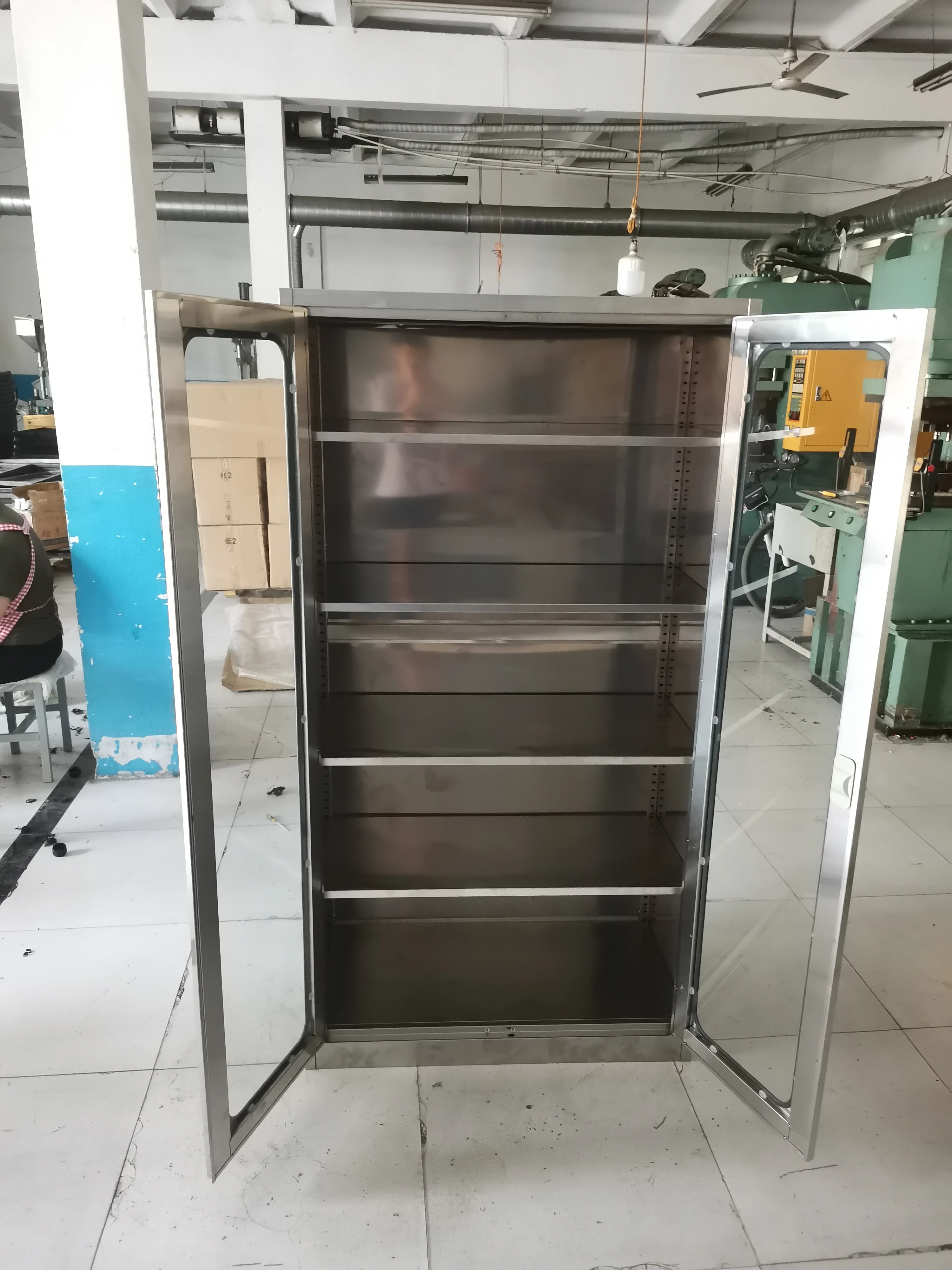 بيع المصنع مباشرة خزانة تخزين الكاشف الكيميائي خزانة عرض المختبر للمستشفى