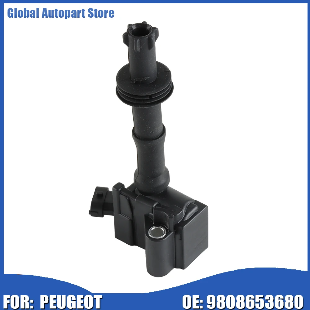 New Lgnition Coil 9808653680 For PEUGEOT 2008 2015 - 208 3008  308 5008  508 For PEUGEOT PARTNER RIFTER  Car accessories ﻿ ﻿