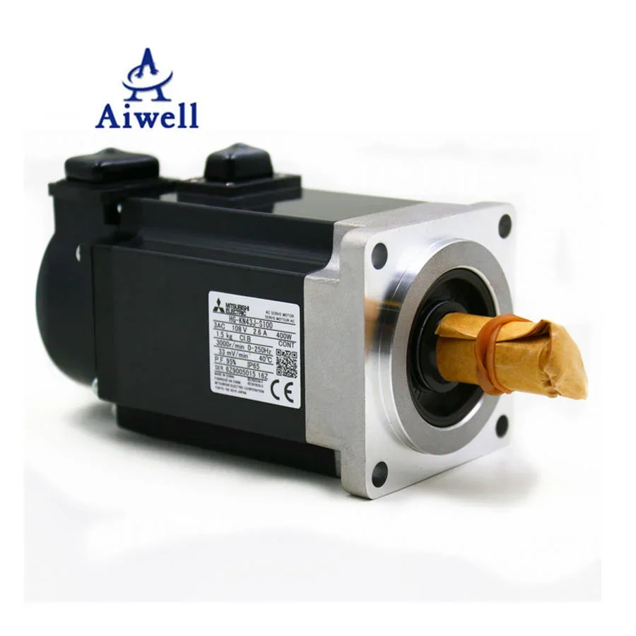 

400W 50/60HZ Three-phase 108V IP65 Mitsubishi Electrical AC Servo Motor HG-KN43J-S100