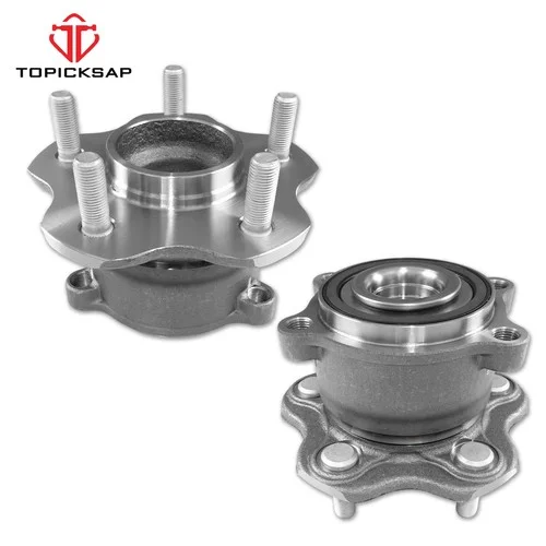 TOPICKSAP 2Pcs Rear Wheel Bearing Hub Kit for Altima 07-18/Maxima 09-19/Murano 15-23/QX60 14-20 (43202-3JA0A)