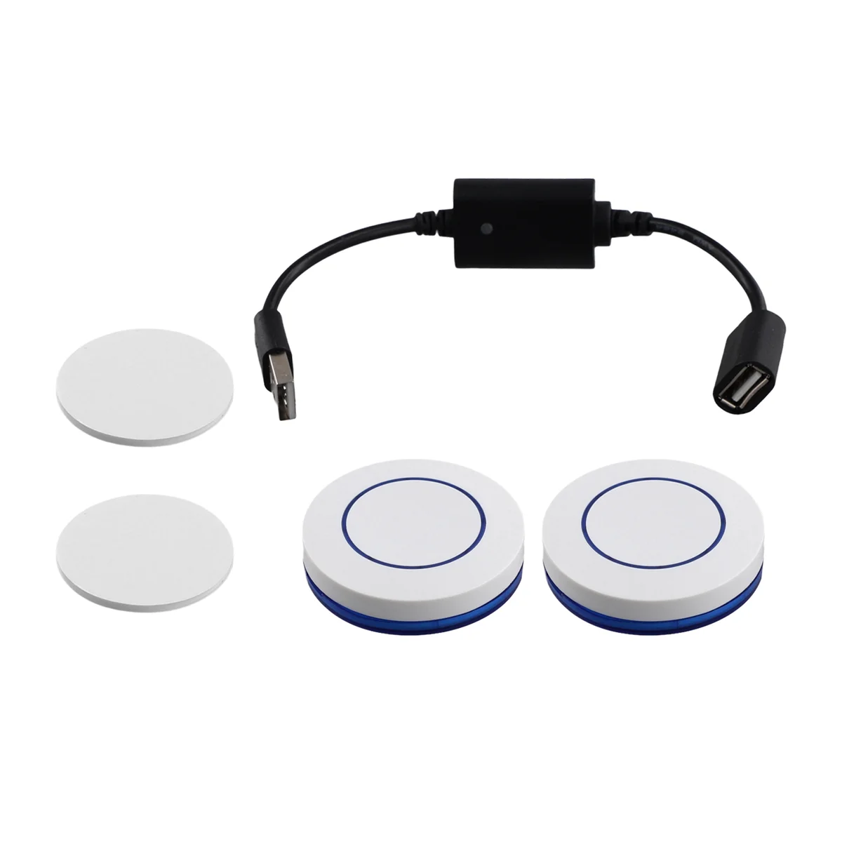 DC 5V Wireless RF Remote Control Switch Driver Power on OFF for USB LED Light Strip Reading Lamp Light Fan Toggle Model