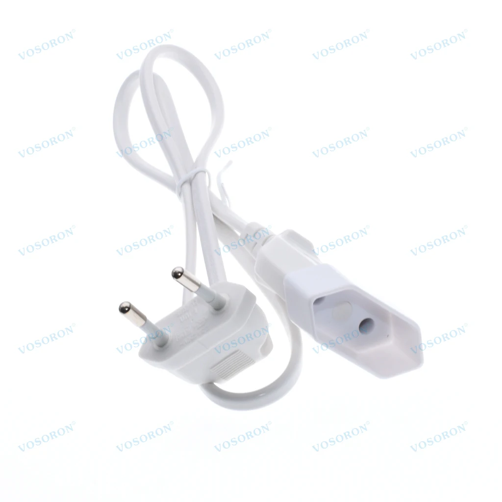 Europea 90 Degree Male Plug To Female Socket Power Extension Cable For PC Computer PDU 0.3m/0.6m/1.8m EU 2Prong Bend Angled Cord