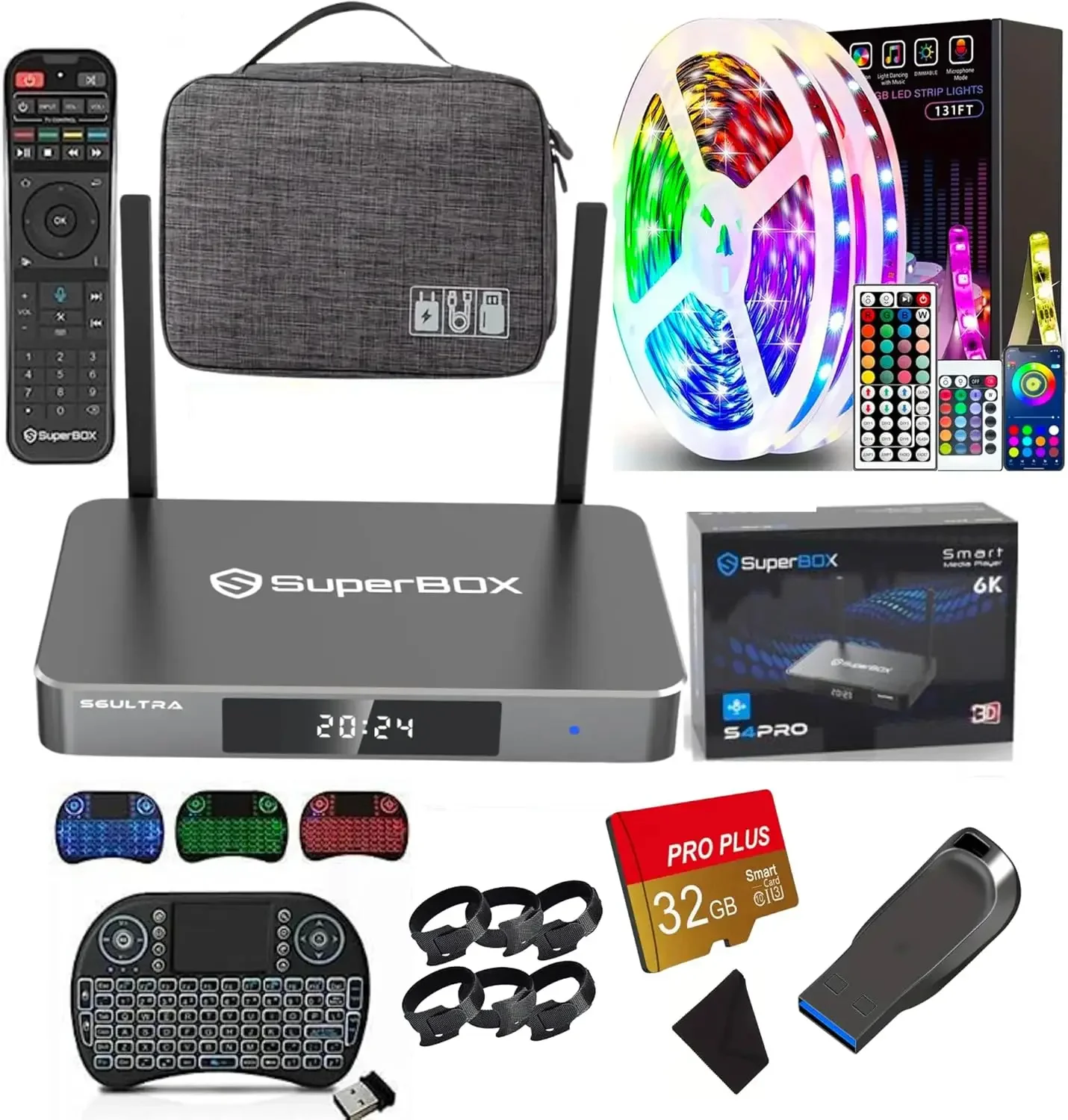 أفضل المبيعات الأصلية Superbox S5 Max مع جهاز تحكم عن بعد صوتي محسّن جديد شحن سريع AVAILA LE