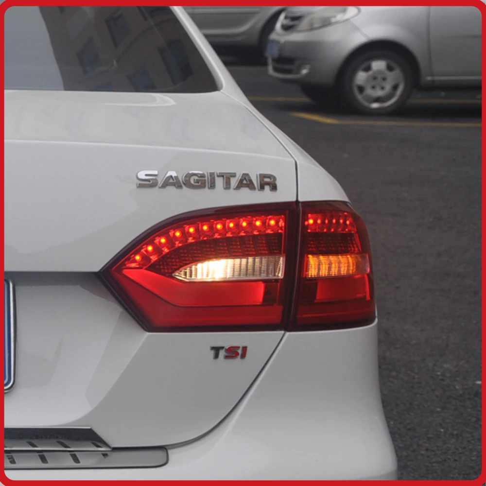 

Car Taillights Assembly For VW Jetta Sagitar Vento 2011-2014 LED Auto Back Lamps Upgrade New style High Quality Plug and Play
