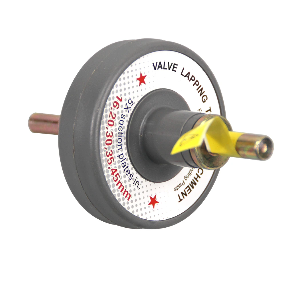 Valve Lapping Attachment Tool for Drill Valve Grinding Kit Valve Lapper Kit With 5 Suction Cups 16,20, 30, 35 & 45mm