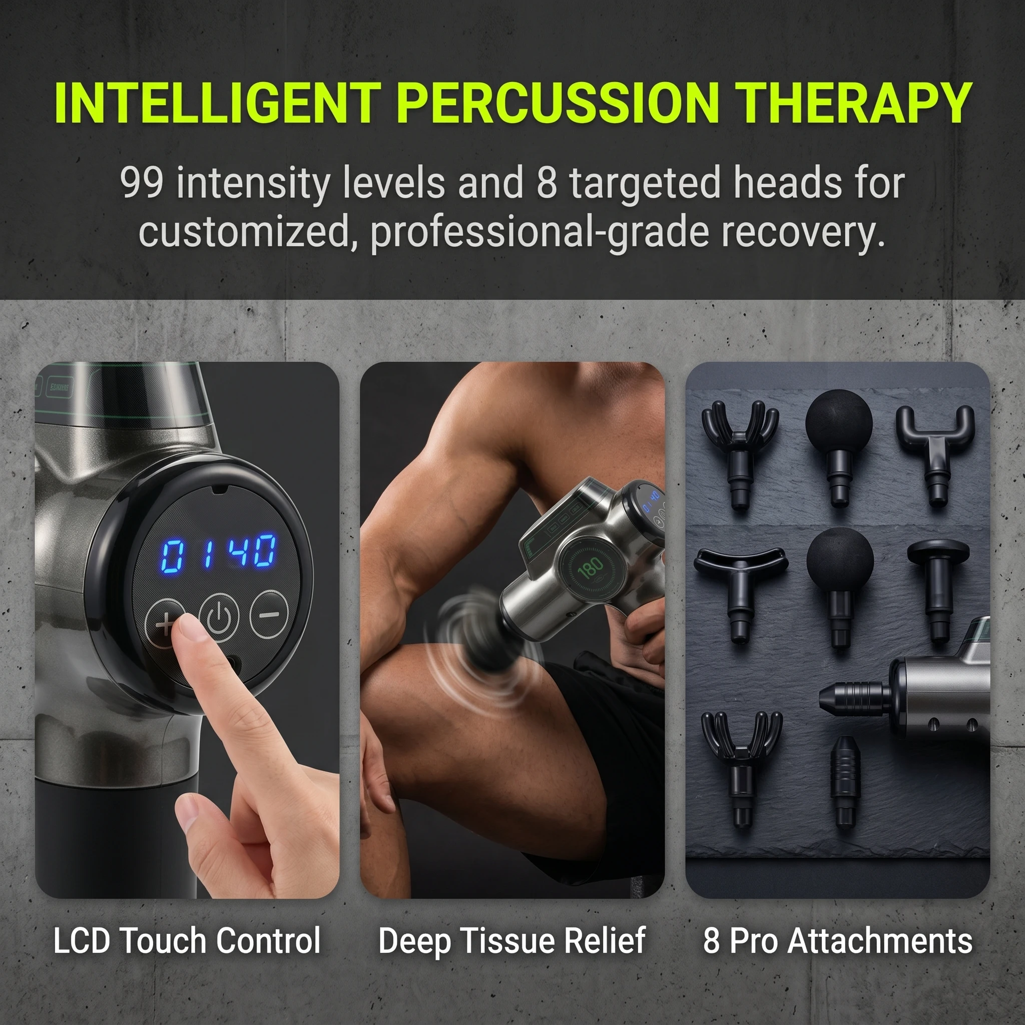 Masseurs corporels, vibromasse - Vibration Massage Gun avis et prix