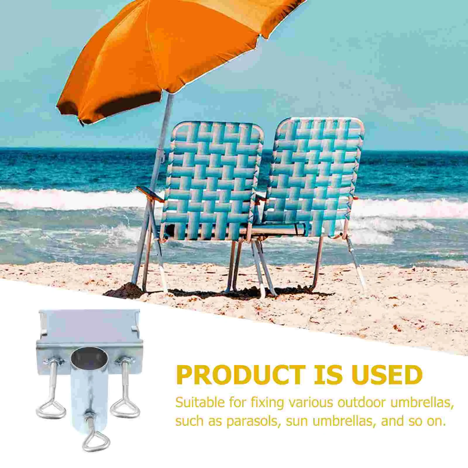 Parasol Holder Umbrella Fastening Part Adjustable Fixator Mount Clamp Sun Tricycle Tool Bracket Mounting Clip Fixing Metal