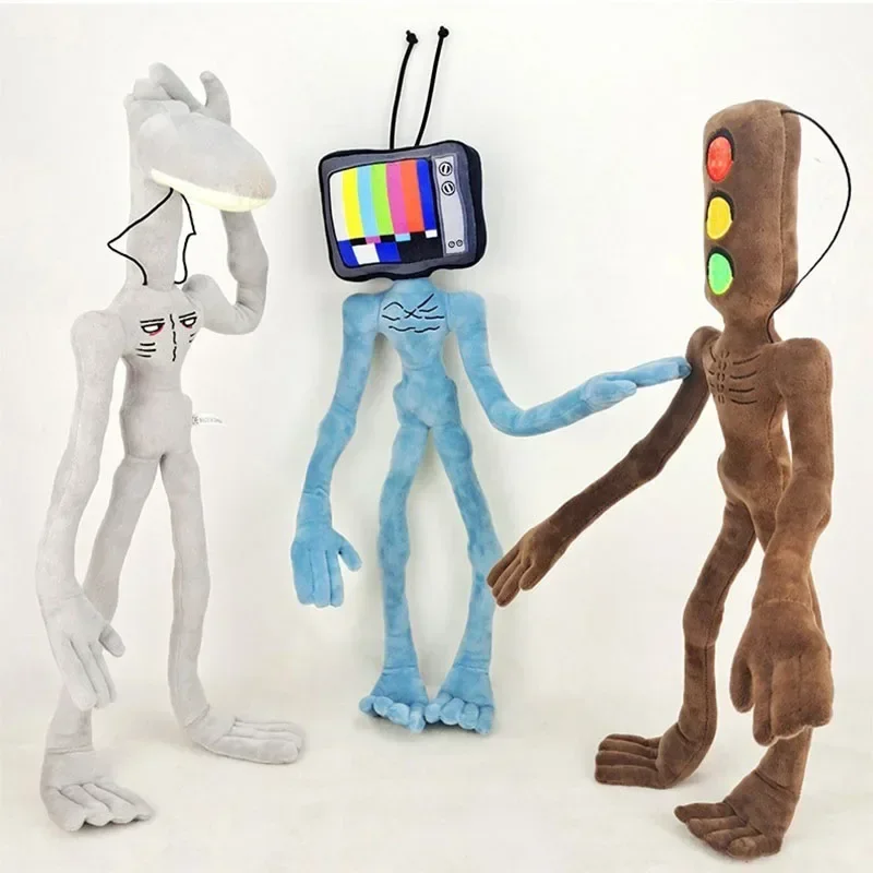 

55 см голова сирены плюшевая игрушка голова сирены мягкая кукла фигурки героев ужасов Peluches игрушка для детей подарок на день рождения и Рождество