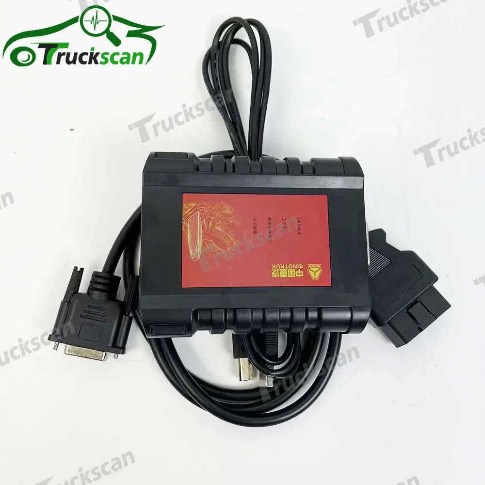 Truck Scanner Diagnostic Interface For SINOTRUK HOWO Cnhtc Diesel Engine Heavy Duty Diagnostic Tool